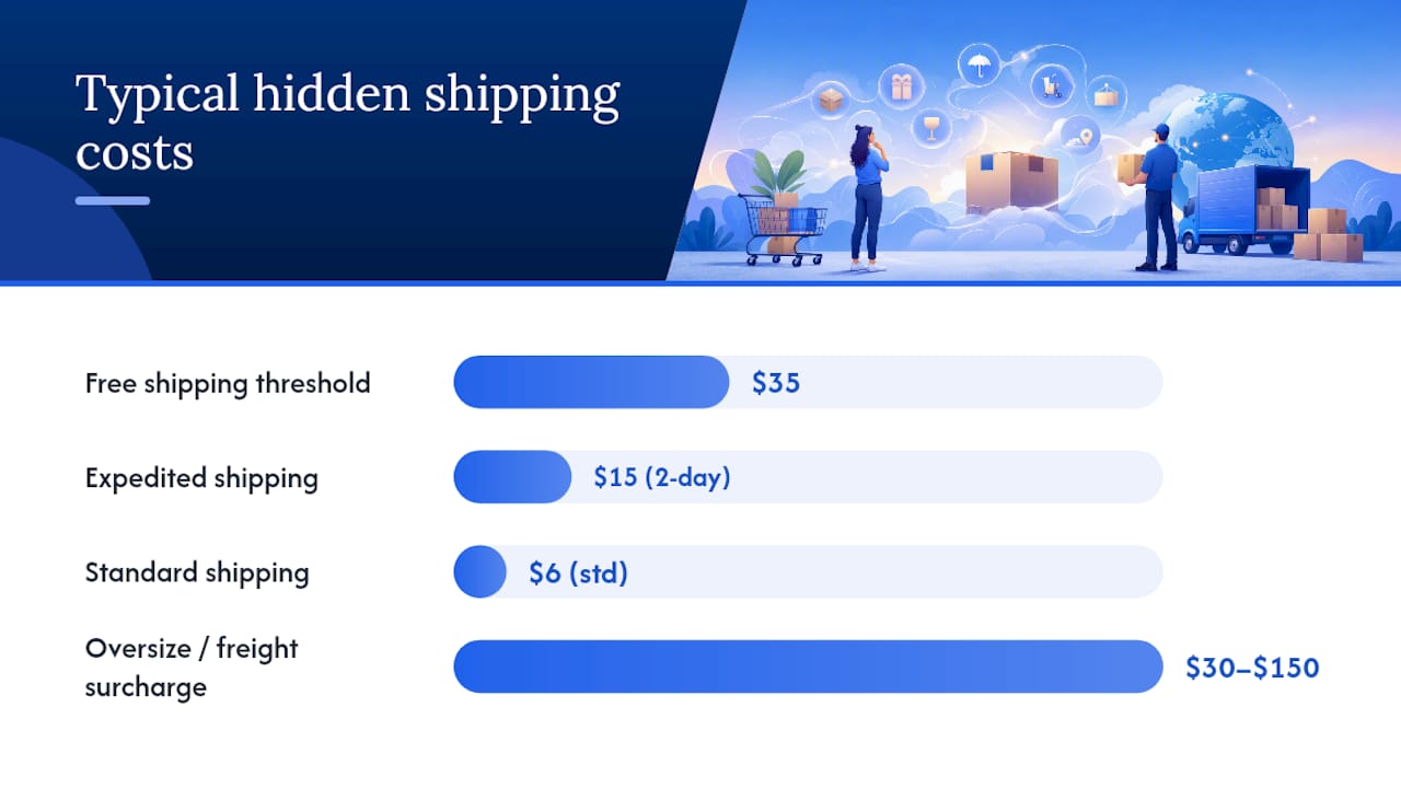 Common Gotchas: Shipping, Tax, and Fees That Change the Bottom Line — overview diagram