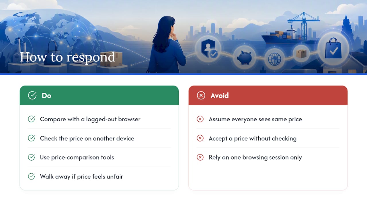 Is Dynamic Pricing Fair to Shoppers? — overview diagram