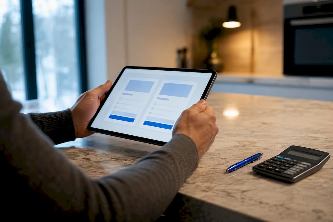 Compare Total Price with AI or Worksheet for Buyers