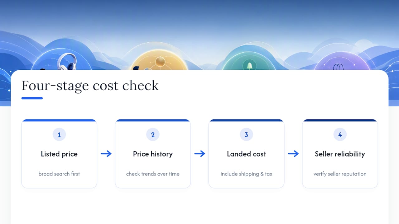 Price comparison factors beyond sticker price
