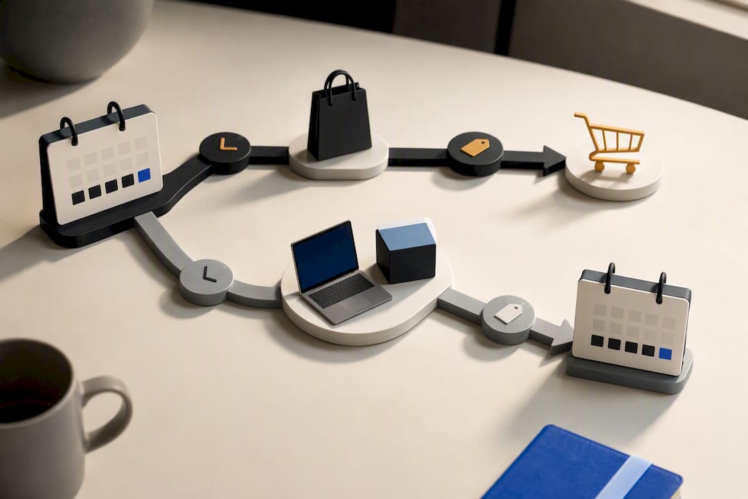 Cyber Week buy now or wait decision flow
