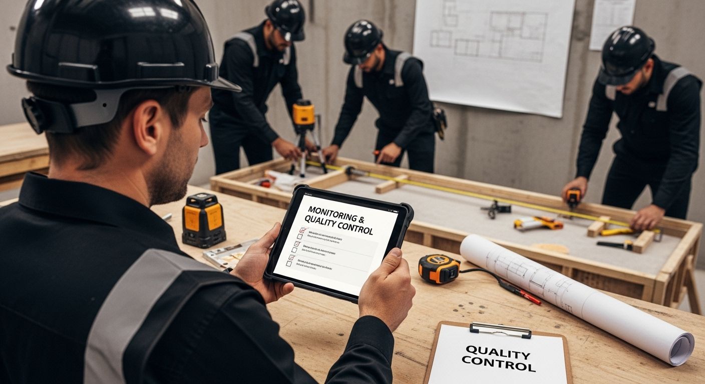 quality control construction site