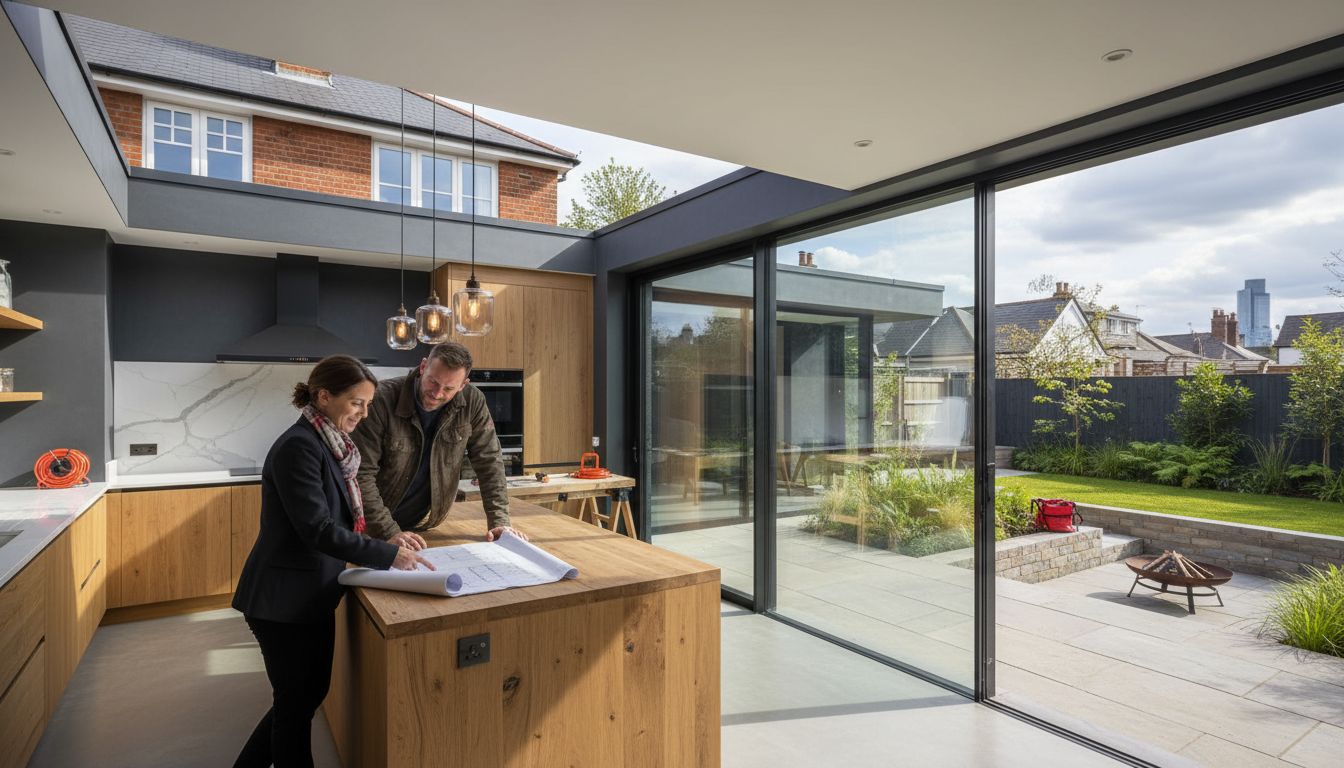 wraparound extension finished