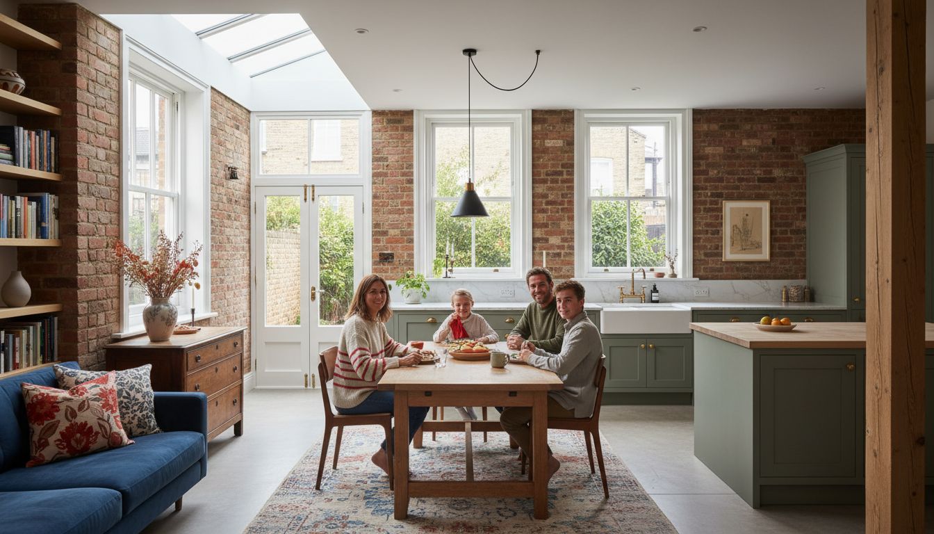 Victorian kitchen side return