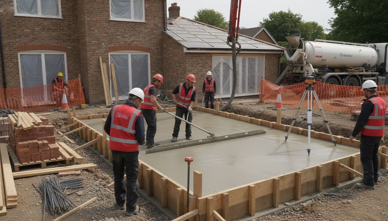 home extension construction