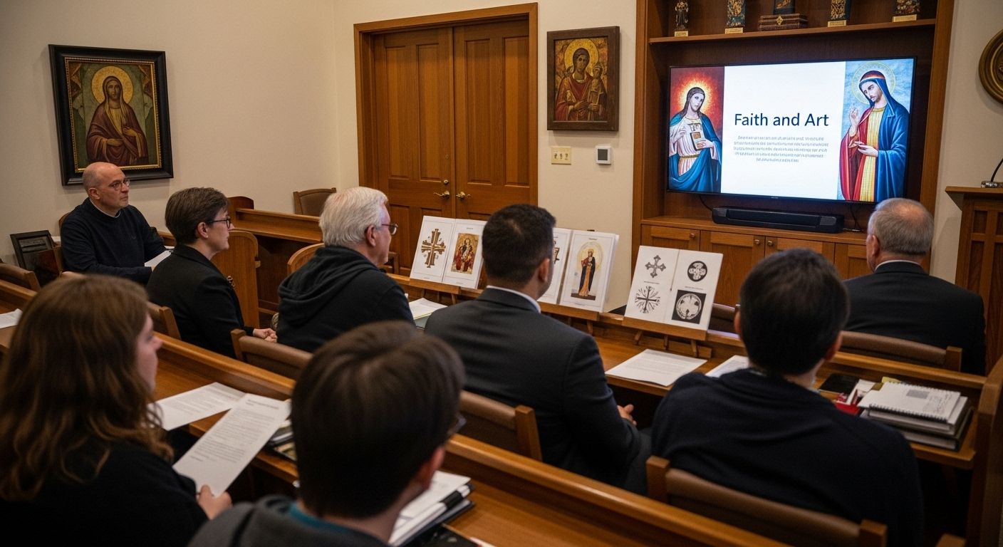 Catholic art youth education