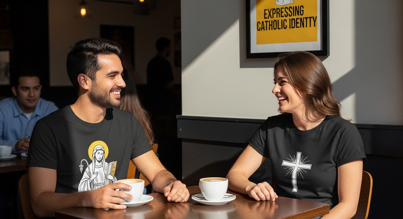 catholic t-shirt friendship