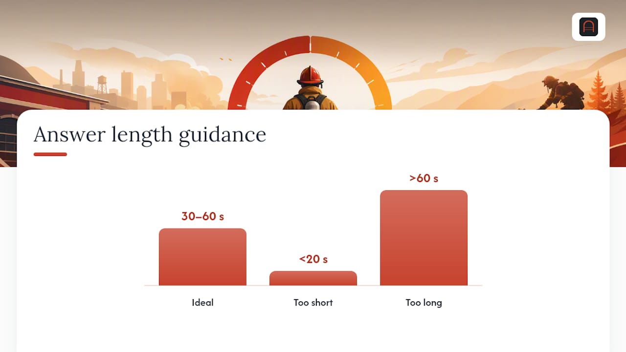 How to Structure a "Why Should We Hire You" Answer — overview diagram