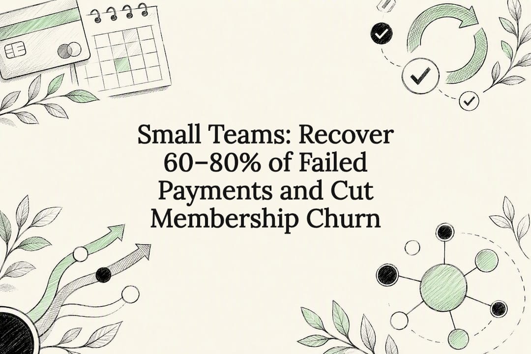 Membership retention strategy title card