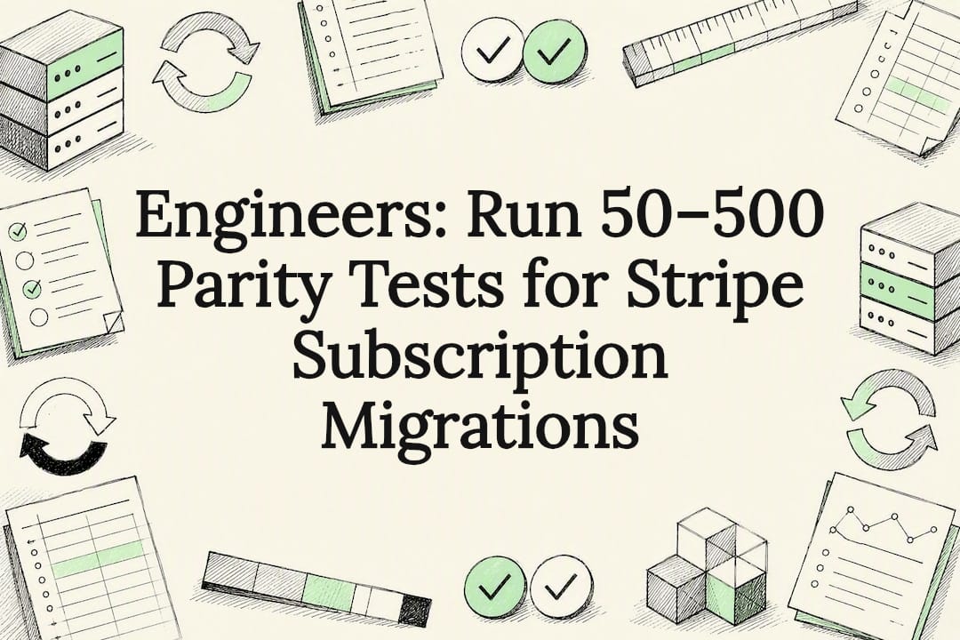 Decorative parity testing migration title card