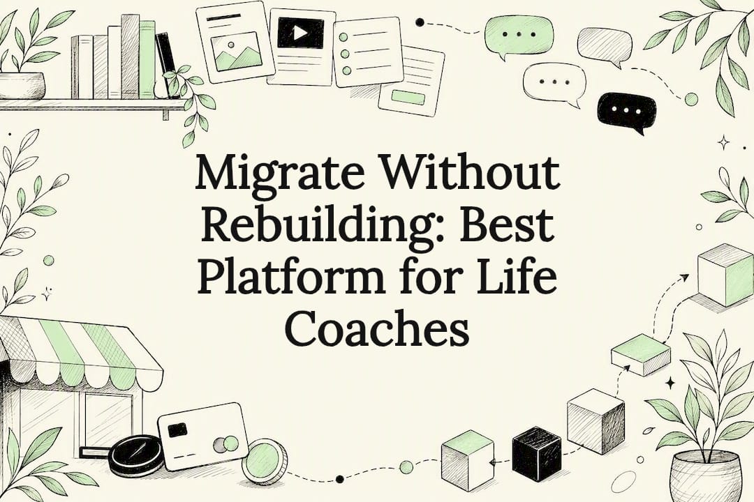 Decorative coaching platform migration title card