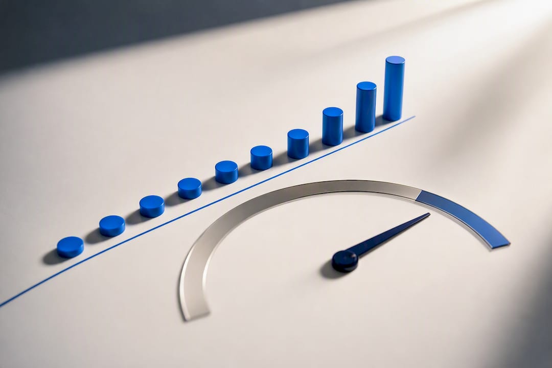 Illustration of speed and comprehension balance