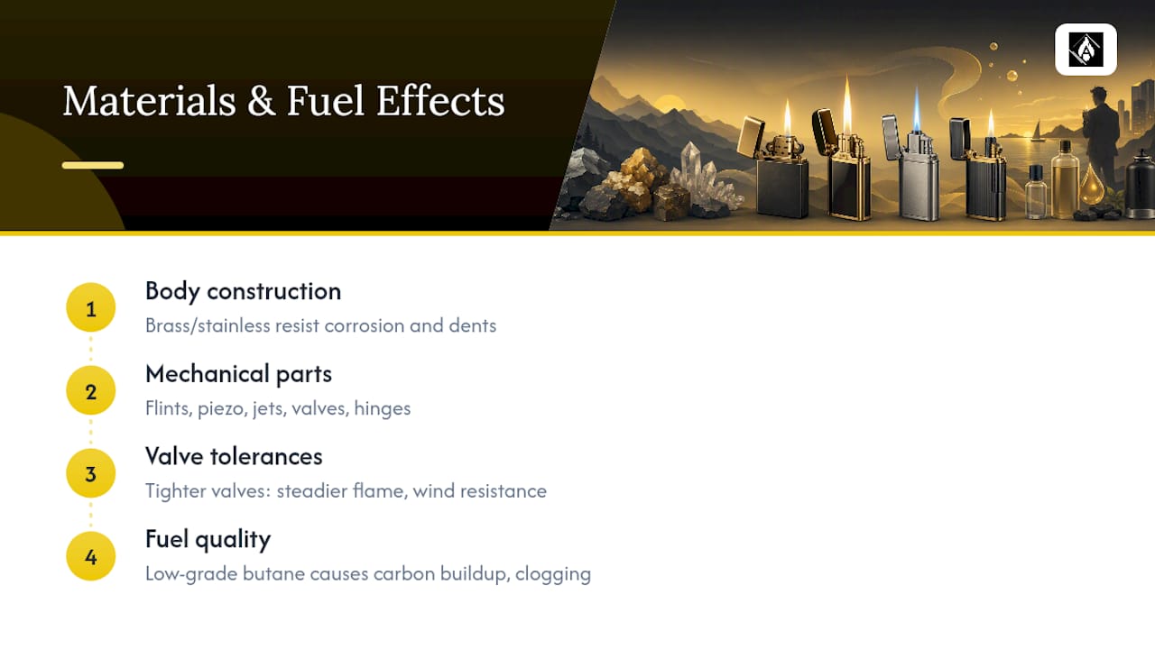 Lighter components linked to performance benefits