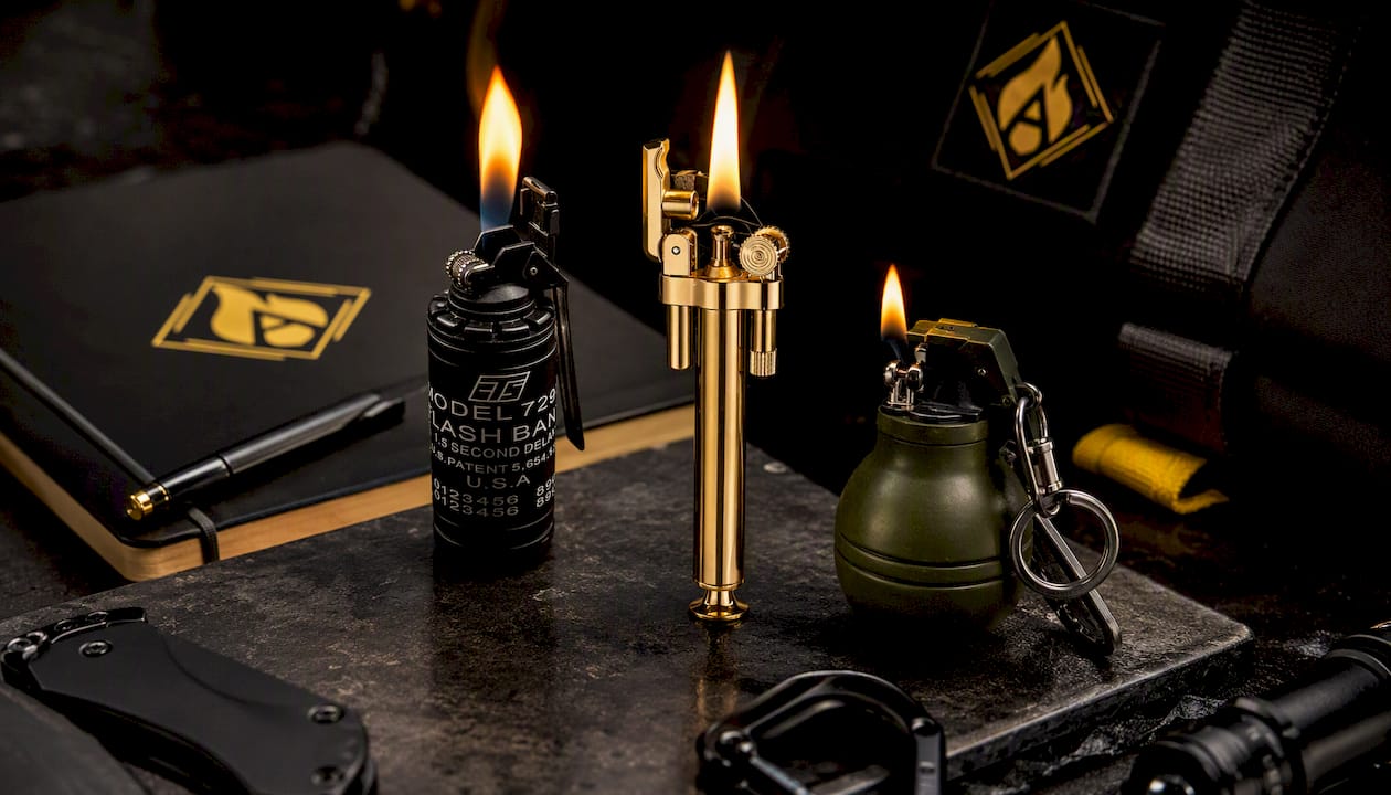 TACTICAL GRENADE LIGHTER