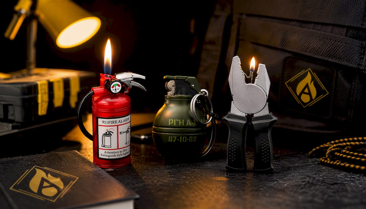 EXTINGUISHER LIGHTER