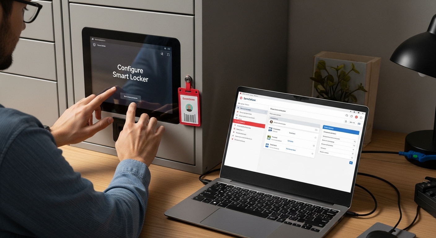smart locker configuration
