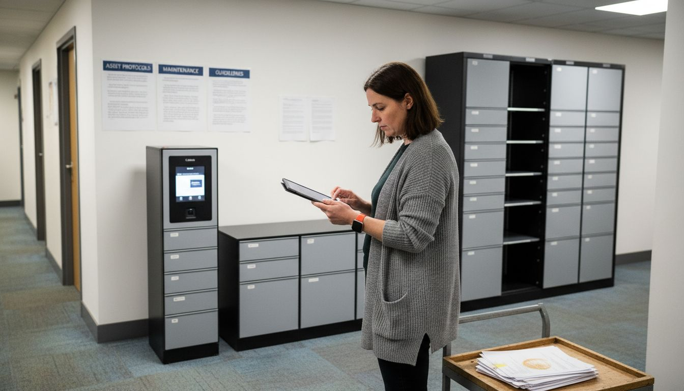Smart locker configuration types in enterprise setting
