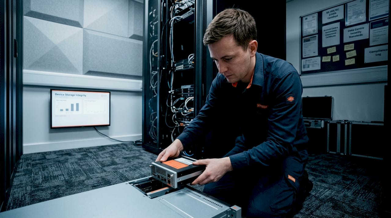 Specialist connects HSM in enterprise server rack