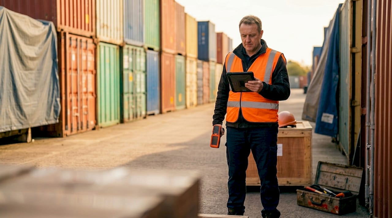 Warehouse supervisor using automation for stock control