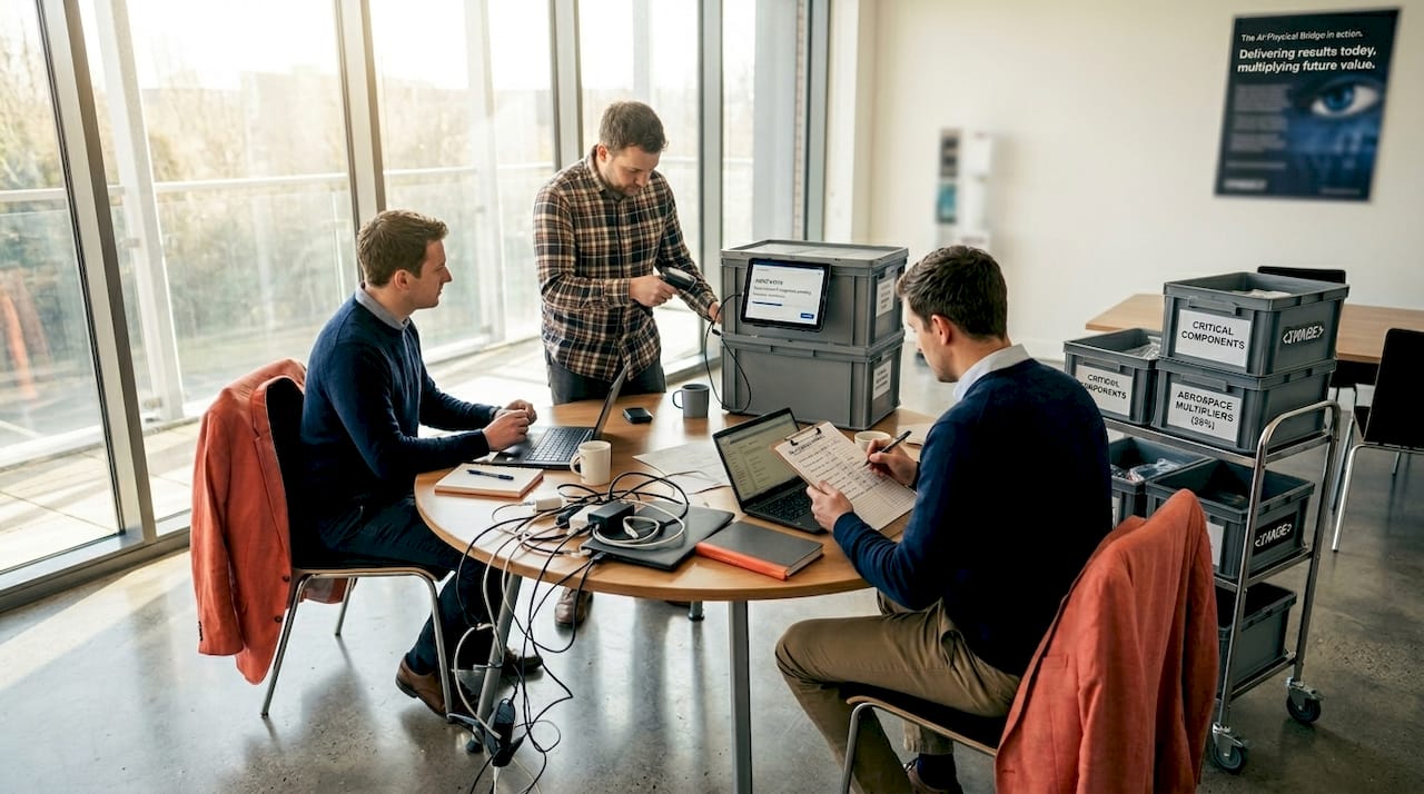 IT analysts performing asset retrieval tasks