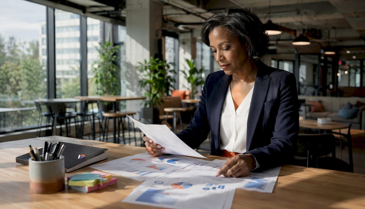 IT leader studying AI service resolution data