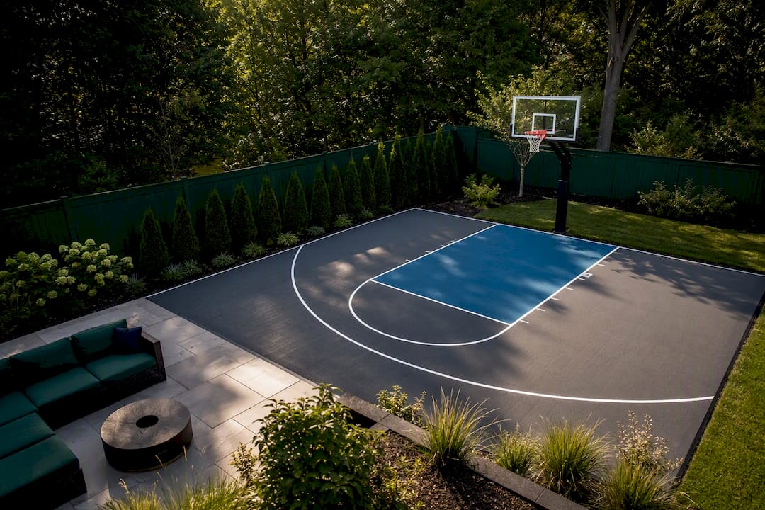 Plan Your Backyard Half Court: Map 47' x 50' Dimensions to Your Yard
