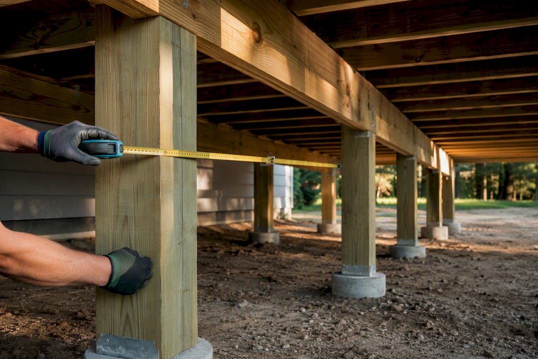 Homeowners: Calculate Deck Post Spacing With IRC R507.5 and DCA-6