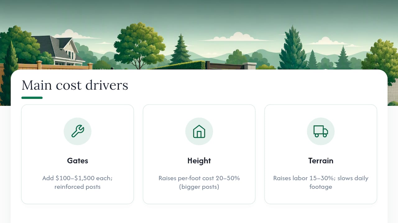 Why Do Fence Quotes Vary So Much Between Contractors? — overview diagram