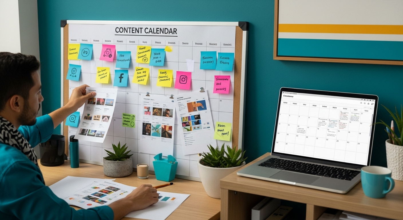 marketing content calendar