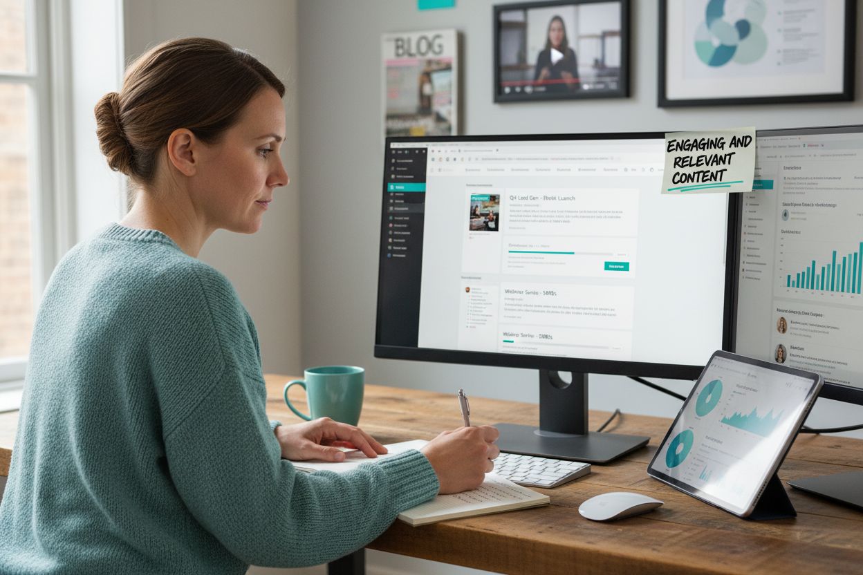 content creation lead generation