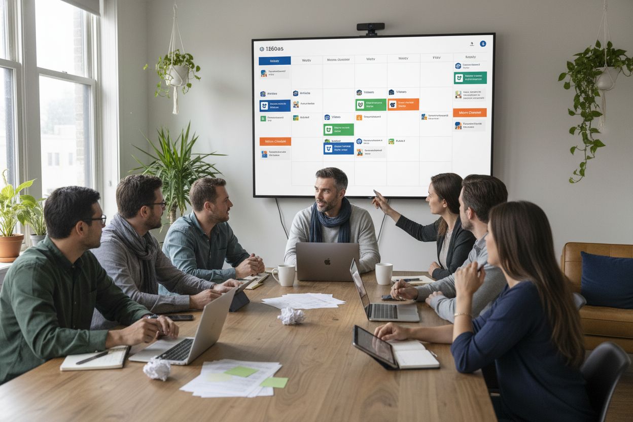 content team workflow