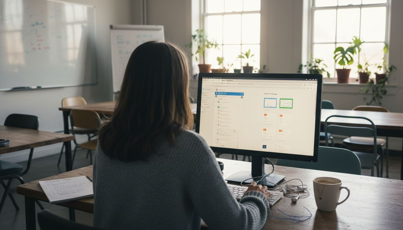 Marketing assistant creates automated email sequence