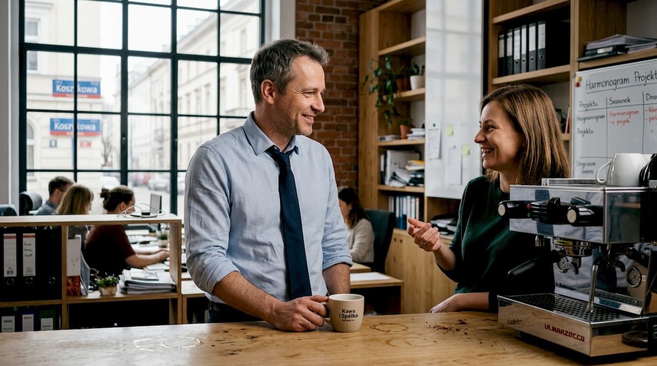 Współpracownicy dzielący się prawdziwymi emocjami związanymi z pracą