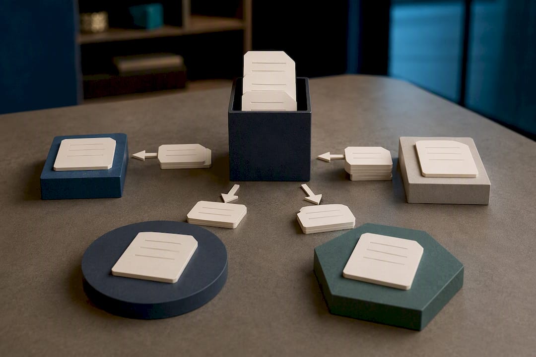 Shared prompt library organized by task type