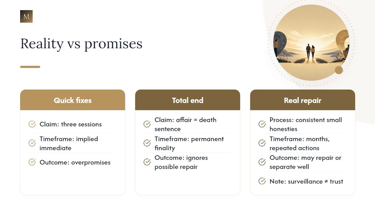 The messy reality no one puts in the brochure — overview diagram