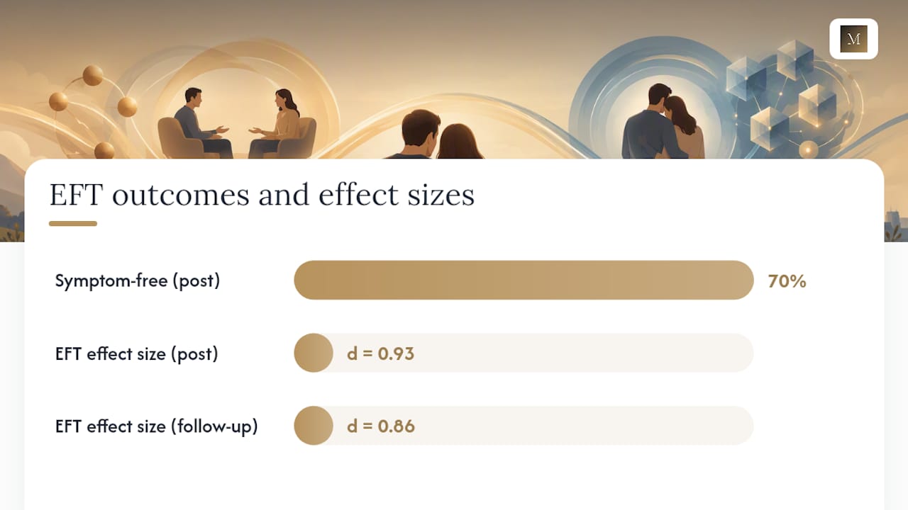 EFT treatment outcomes and follow-up effect sizes