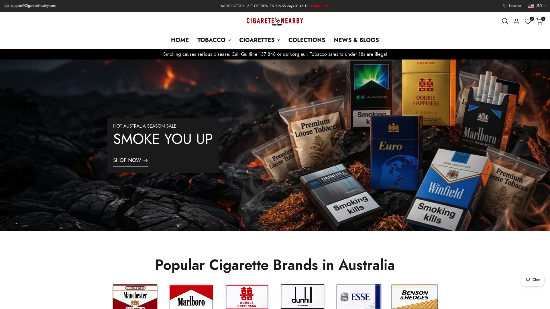 Cigarettenearby