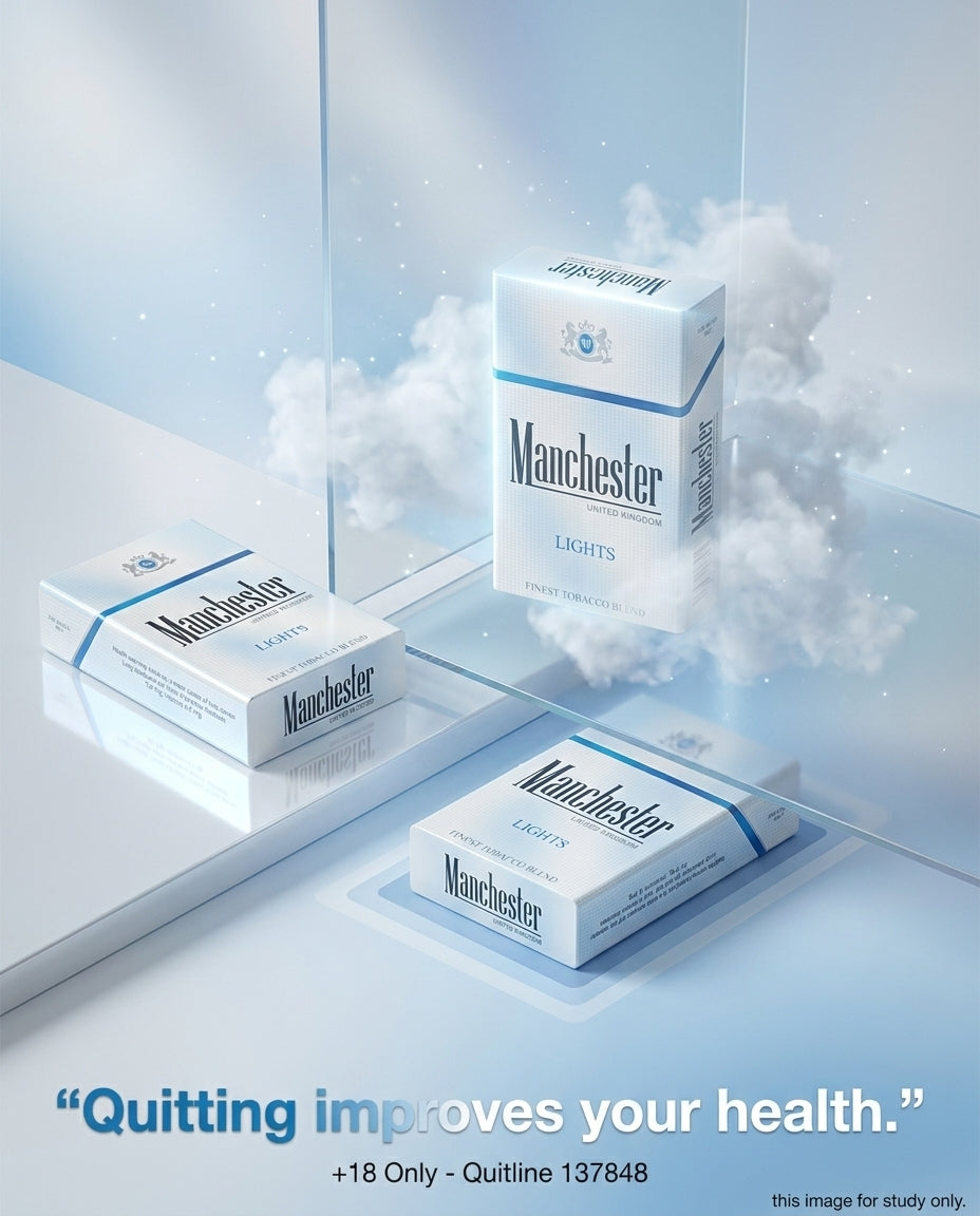 Manchester Light Cigarettes (10 packets x 20s) | Smooth Mild Everyday Blend