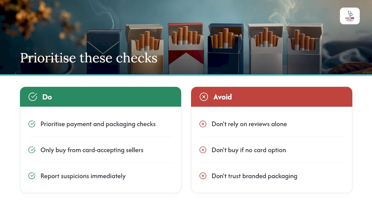 Why the "just check the reviews" advice isn't enough — overview diagram