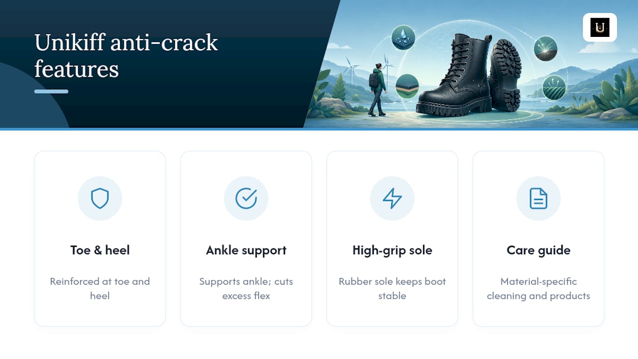 How Unikiff Builds Boots to Resist This — overview diagram