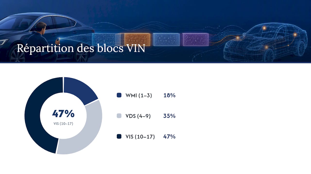 Comment décoder un VIN et comprendre ses trois blocs — overview diagram