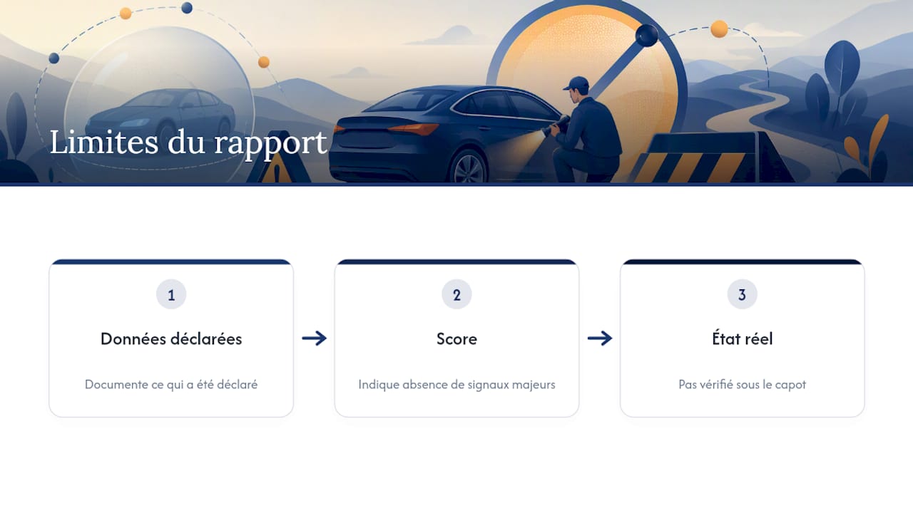 Les limites d’un rapport par rapport à l’état mécanique réel