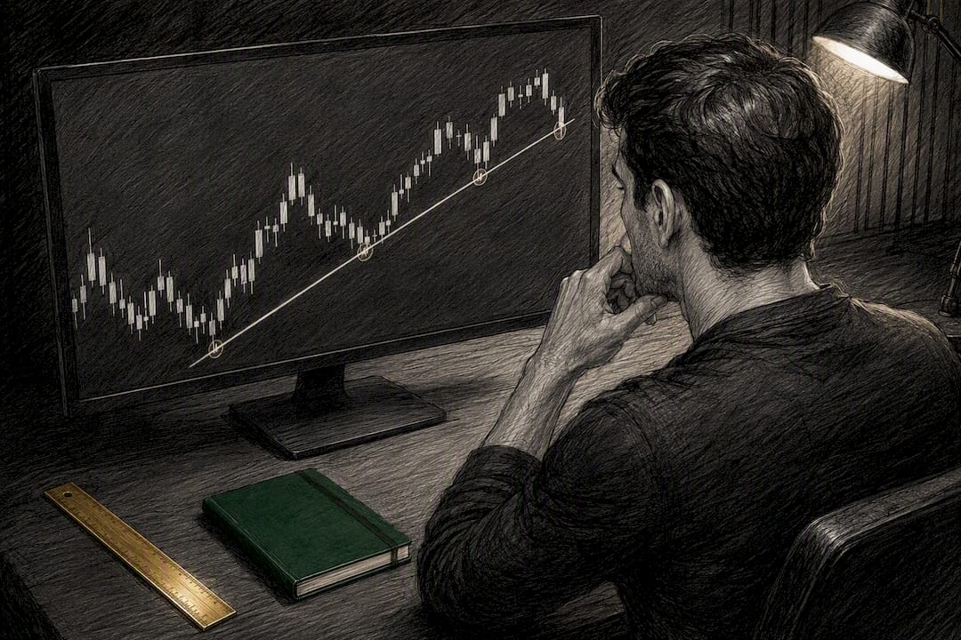 Traders débutants : 5 règles pour valider vos lignes de tendance