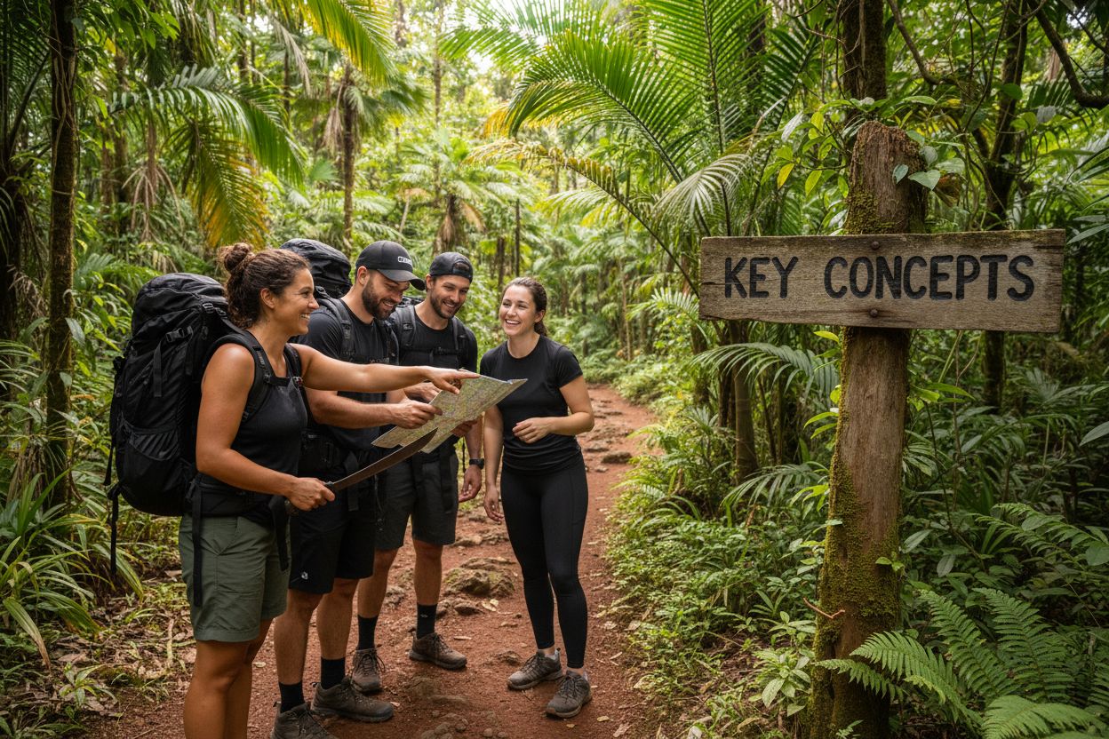 Hawaiian adventure key concepts