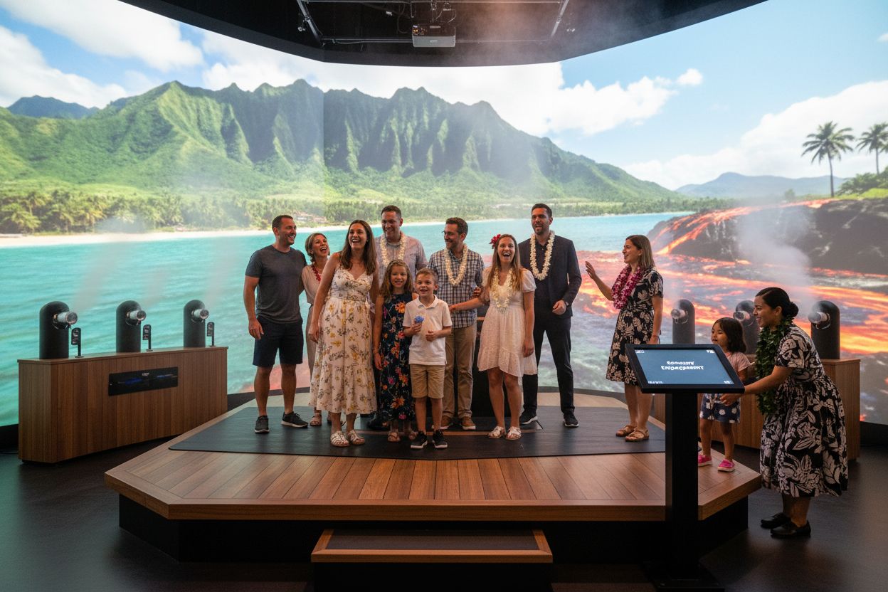 hawaiian interactive sensory experience