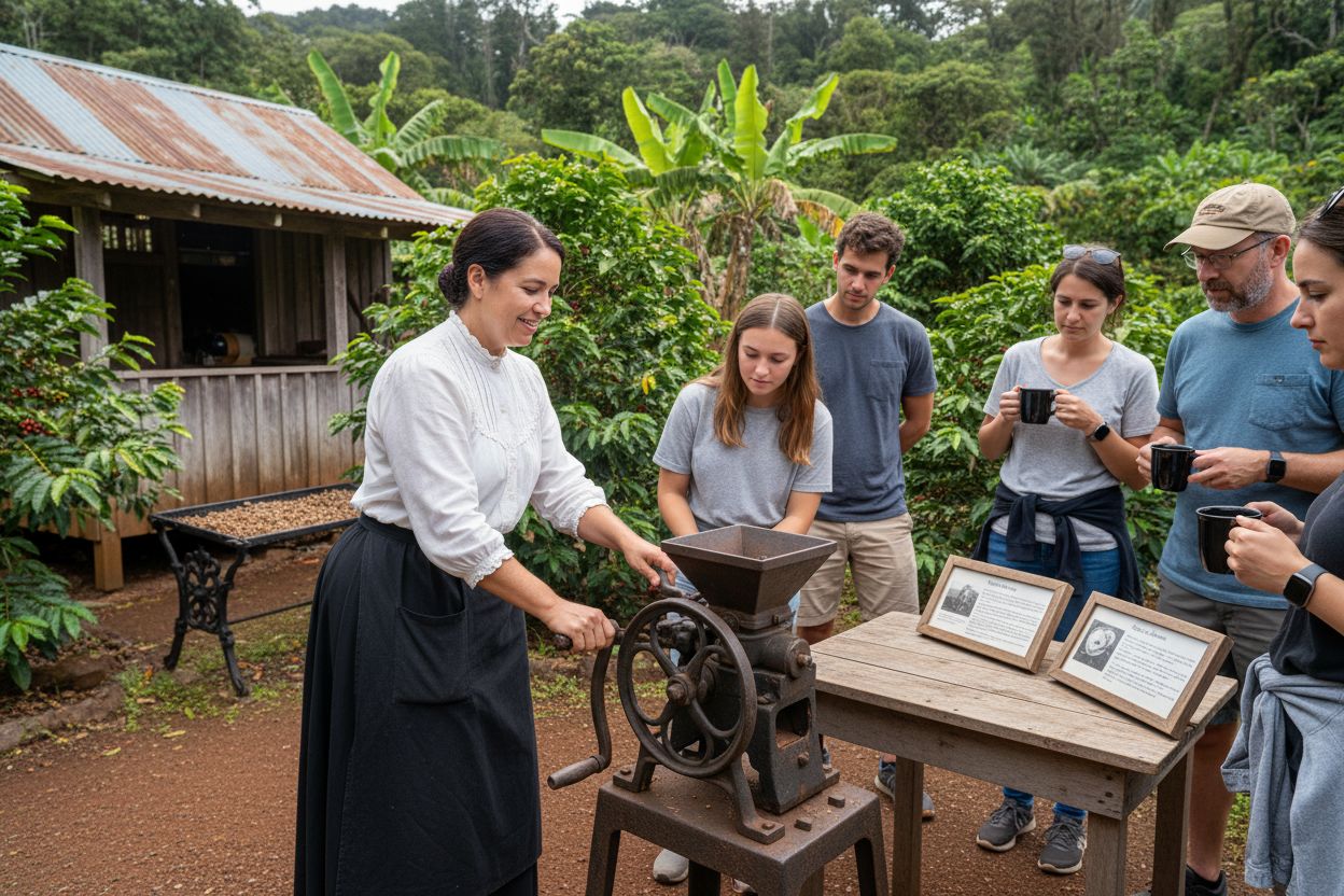 Kona coffee farm