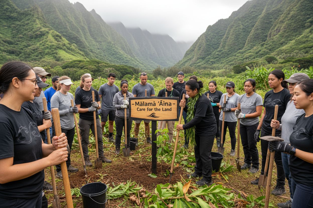 Hawaiian stewardship activity