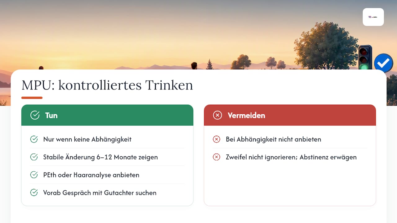 Häufig gestellte Fragen zum kontrollierten Trinken bei der MPU — overview diagram