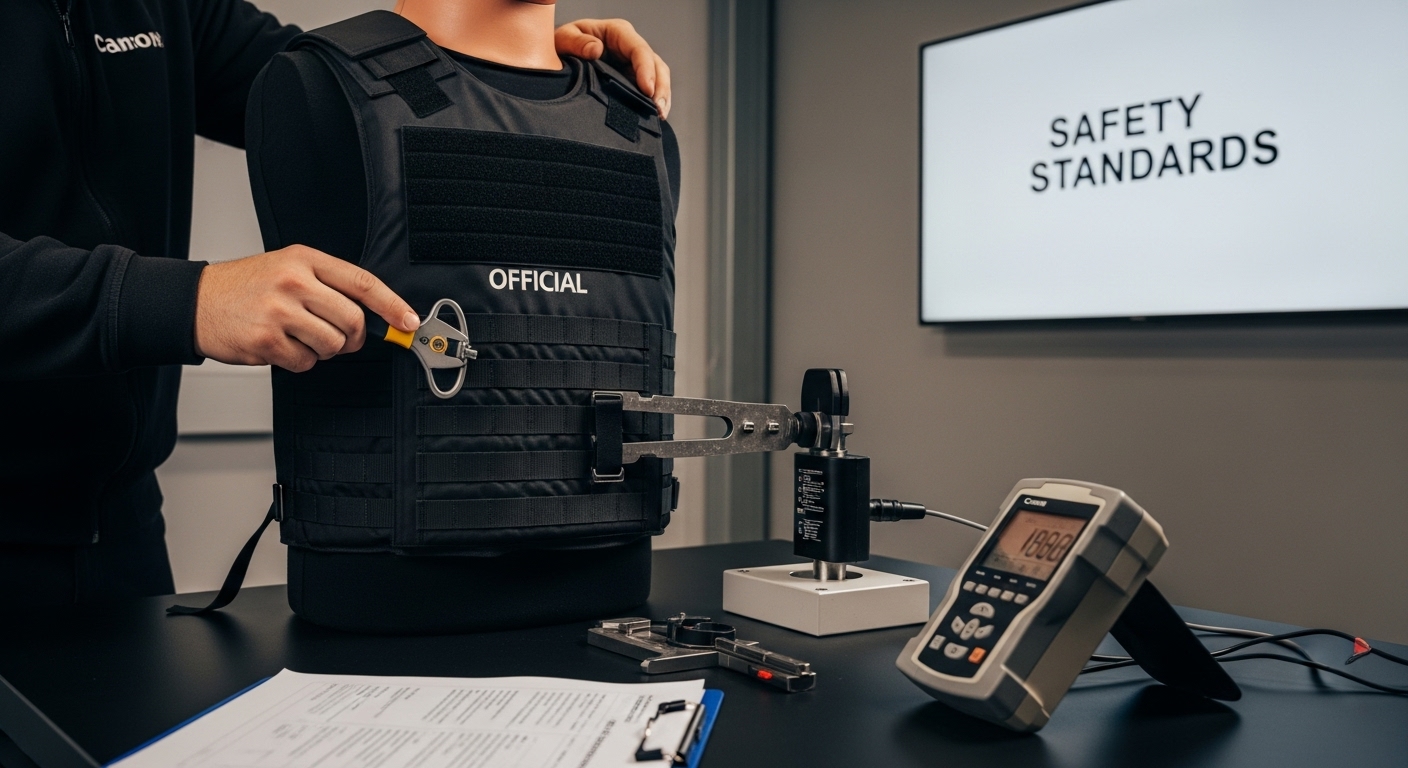 stab-proof vest testing