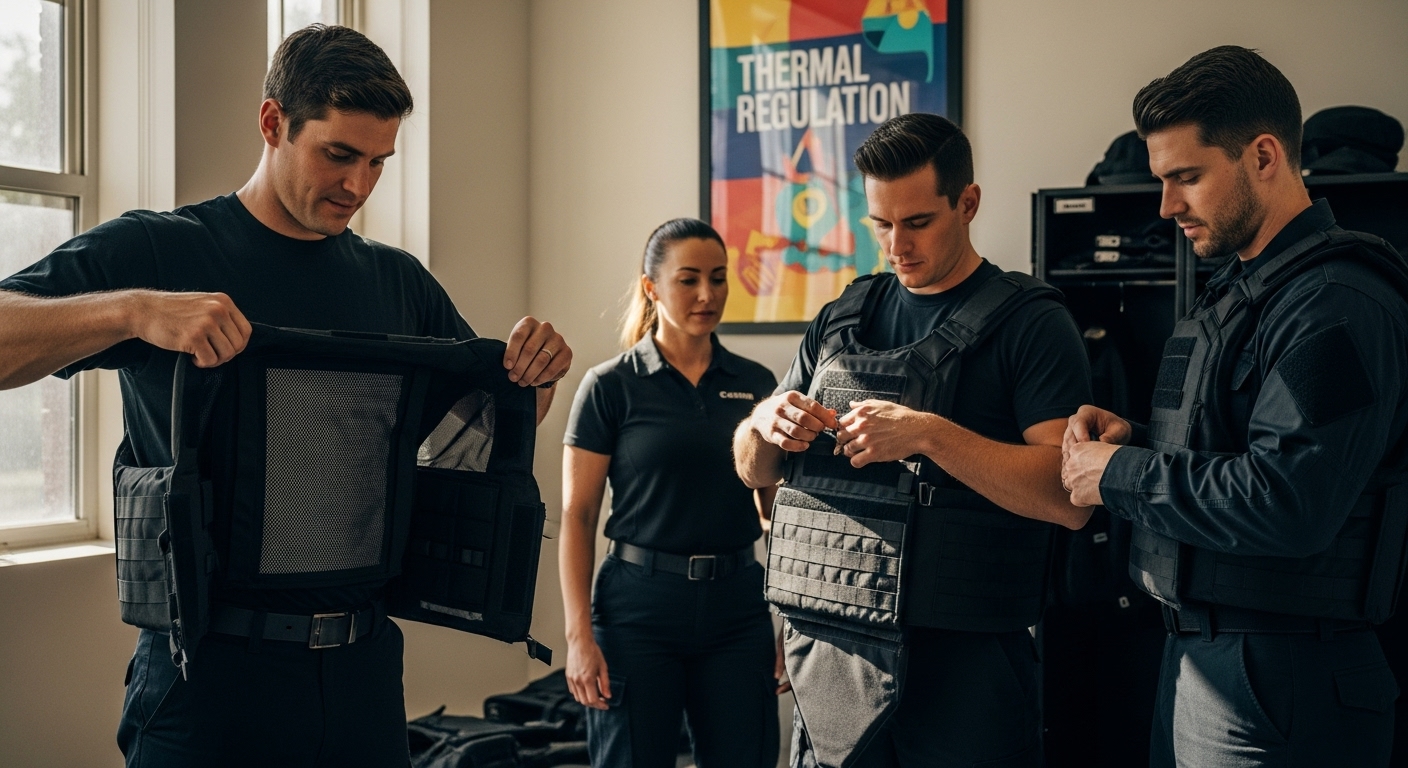 thermal regulation body armor